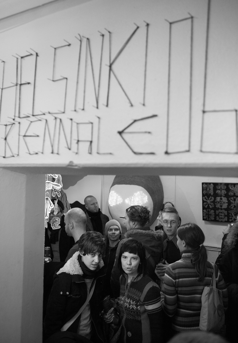Helsinki Biennale curated and arranged by Aki-Pekka Sinikoski at legendary Myymälä2 gallery in Helsinki